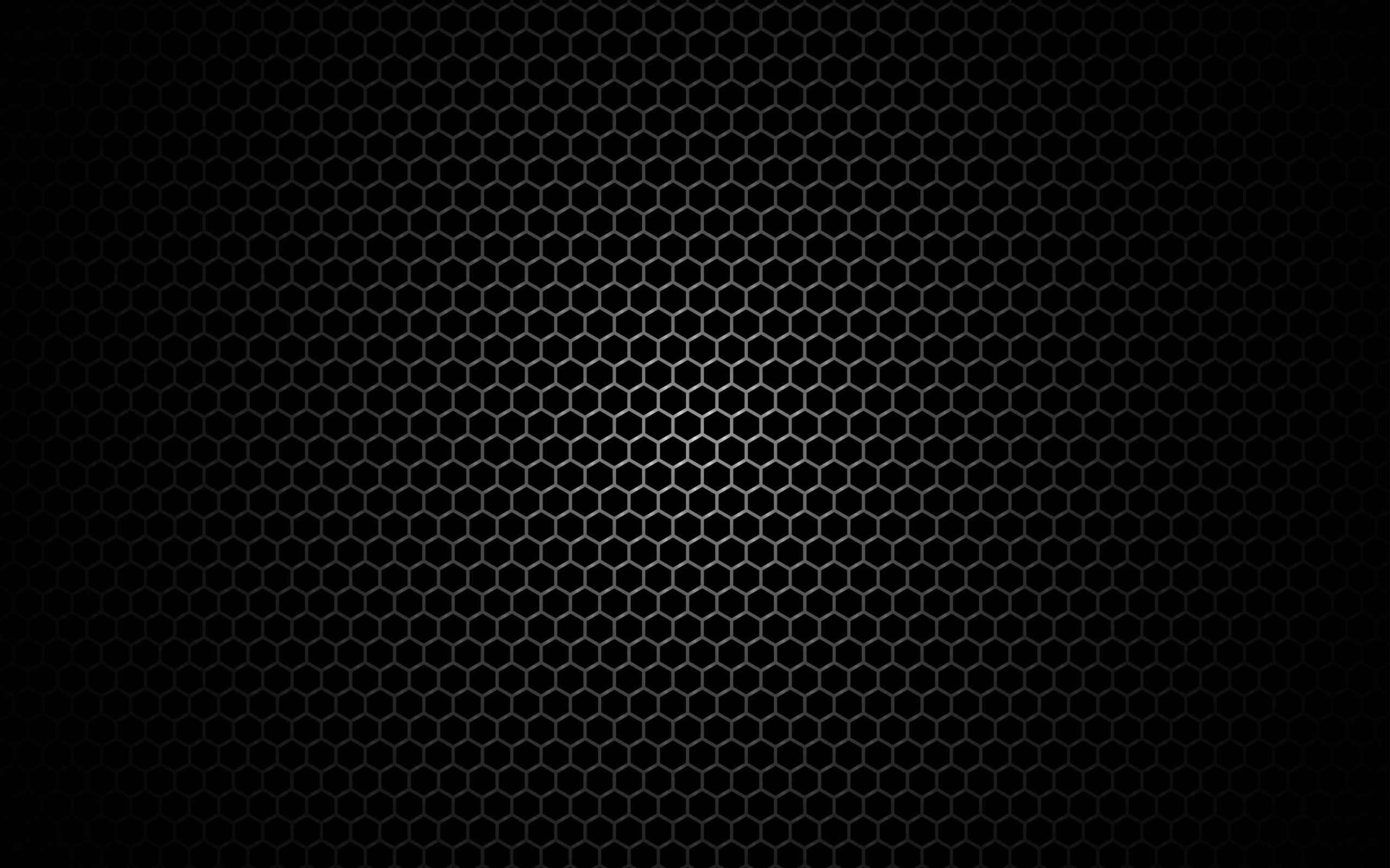 A dark background with a repeating pattern of small hexagons evokes the premium feel of luxury vehicle storage in Nassau & Suffolk County, NY. The center is slightly lighter, creating a subtle gradient effect that highlights the hexagonal grid.